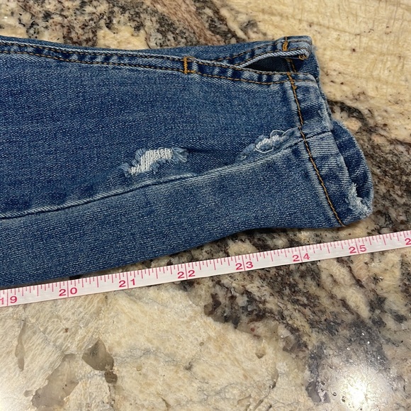KanCan High Rise Button Fly Distressed Skinny Jeans Size 26 - Picture 6 of 6